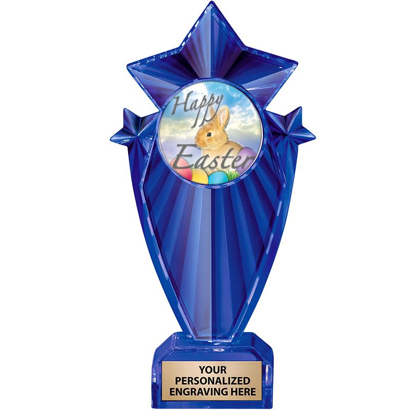 8" BLUE STARGRAM ICICLE TRP