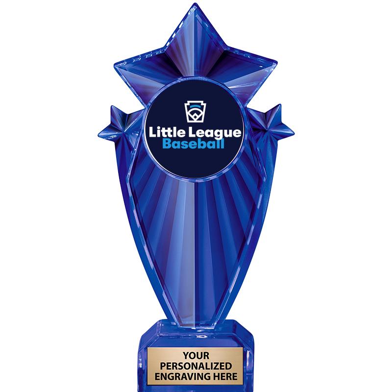 8" BLUE STARGRAM ICICLE TRP