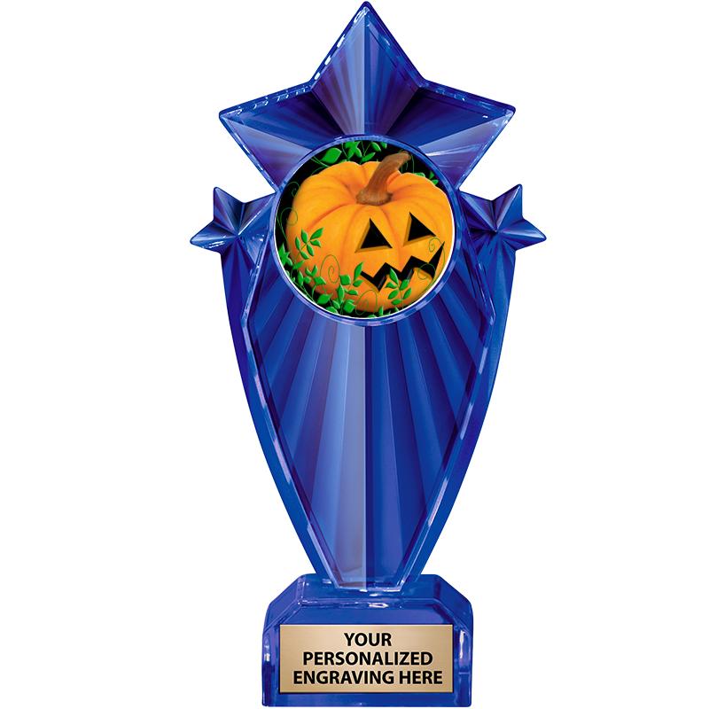 8" BLUE STARGRAM ICICLE TRP