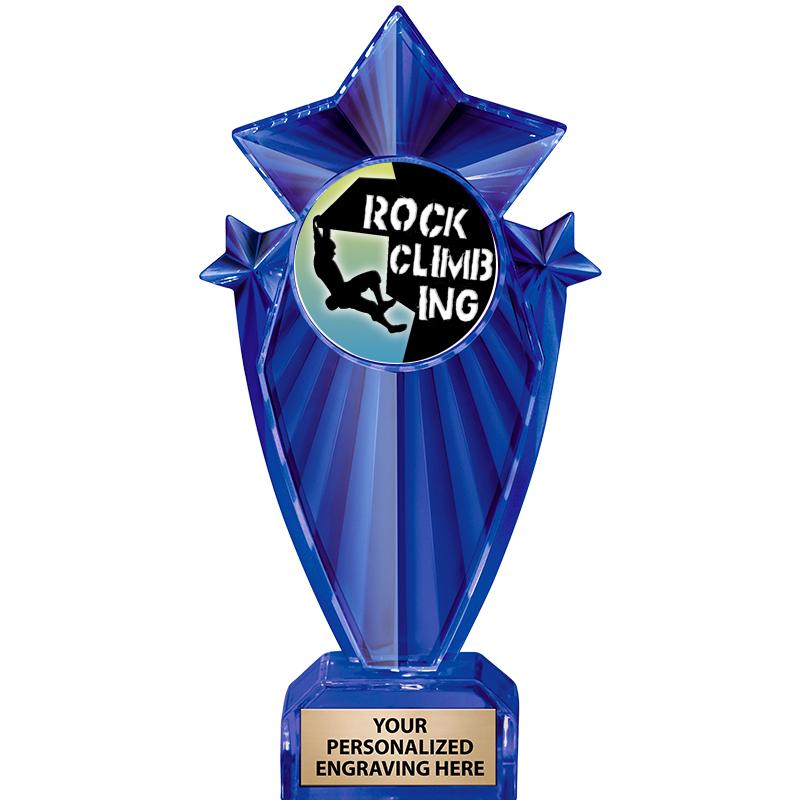 8" BLUE STARGRAM ICICLE TRP