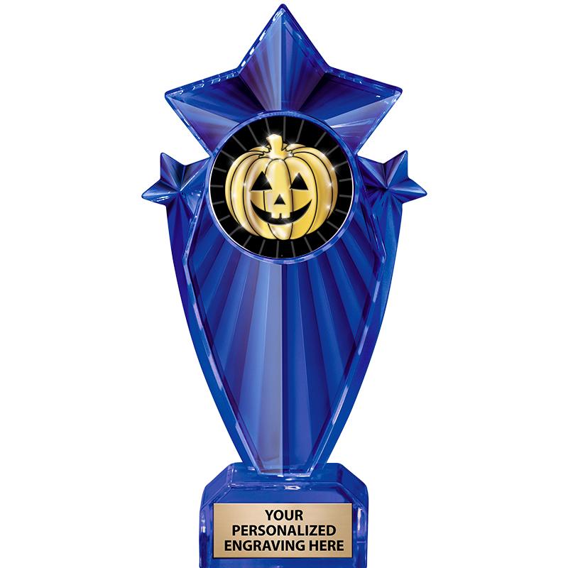 8" BLUE STARGRAM ICICLE TRP