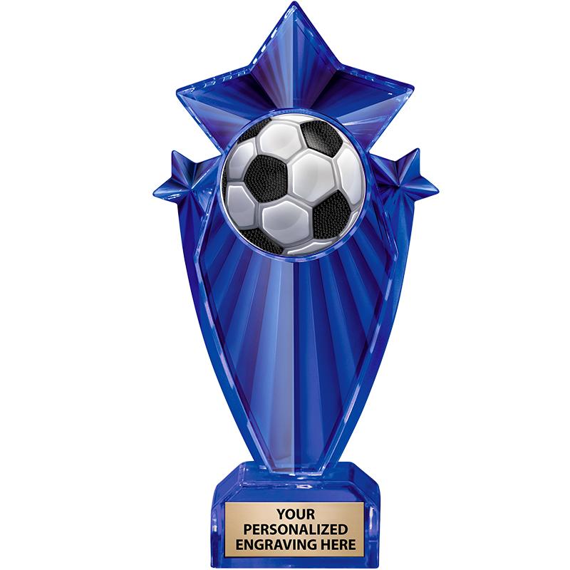 8" BLUE STARGRAM ICICLE TRP