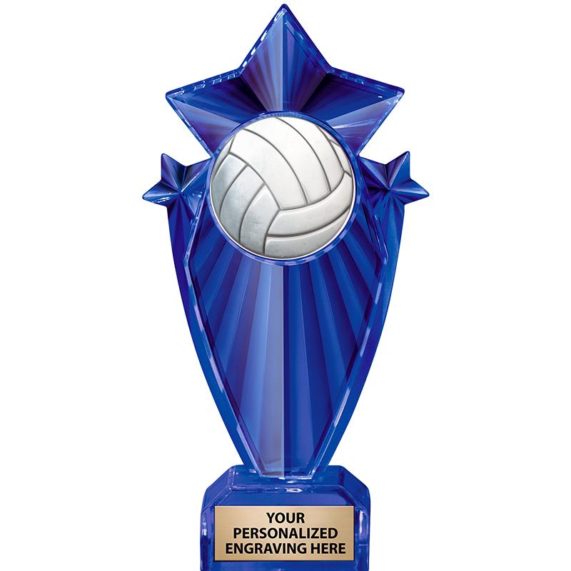 8" BLUE STARGRAM ICICLE TRP