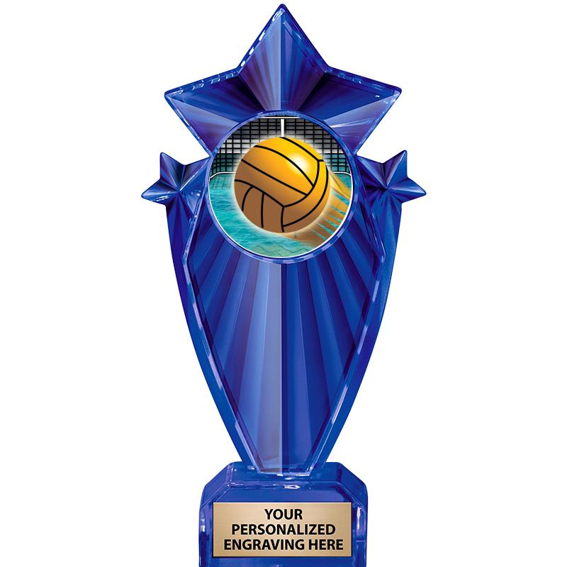 8" BLUE STARGRAM ICICLE TRP