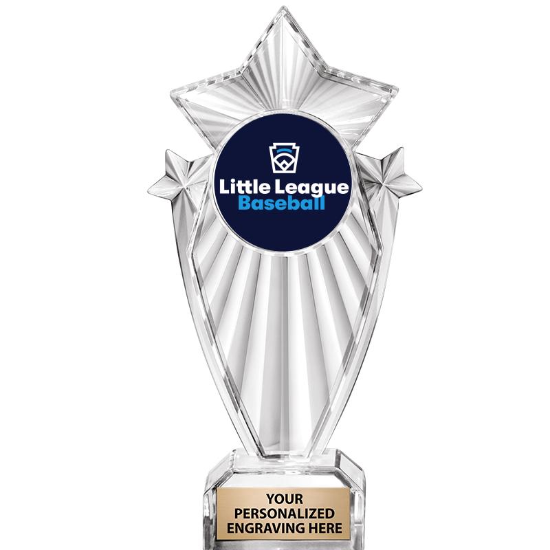 8"CLEAR STARGRAM ICICLE TROPHY