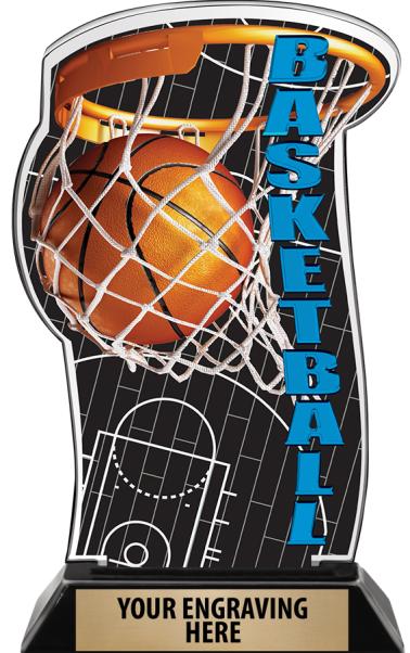 Spectrum Sports Acrylic Basketball Trophies Spectrum Acrylic