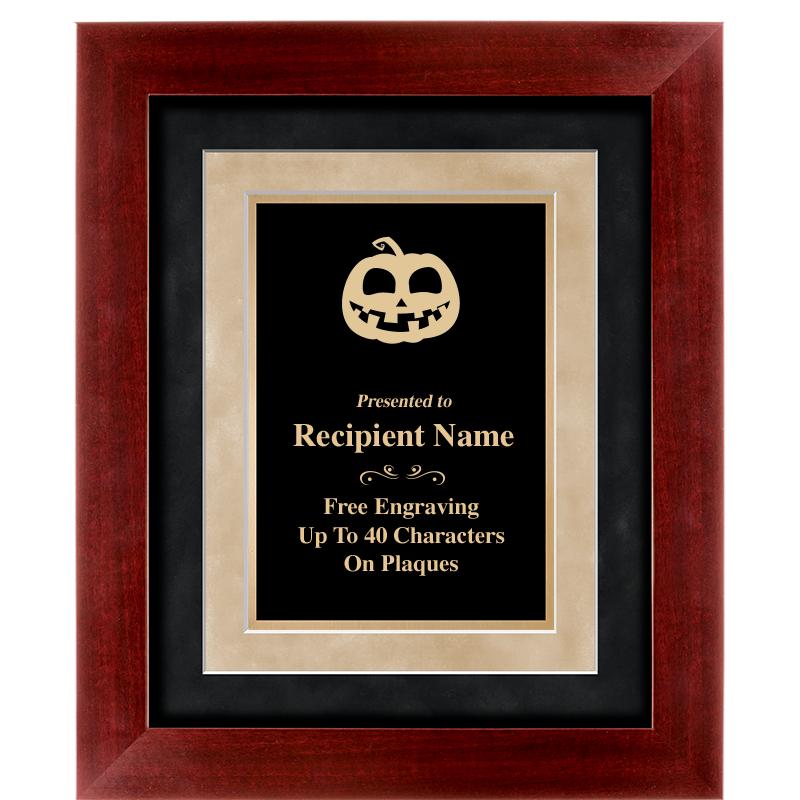 15"x18" DARK CHERRY WD FRM PLQ