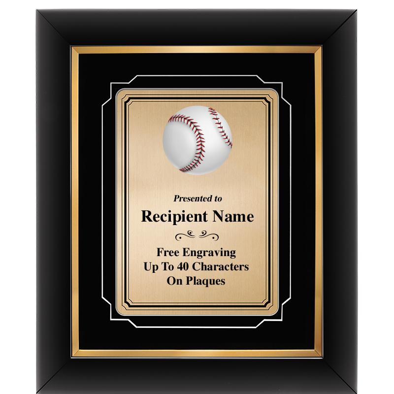 10x12 GOLD METAL PLT DECOR FRM