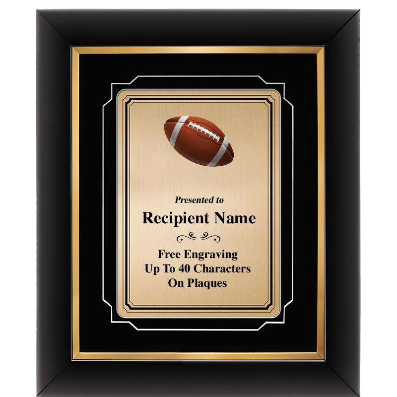 10x12 GOLD METAL PLT DECOR FRM