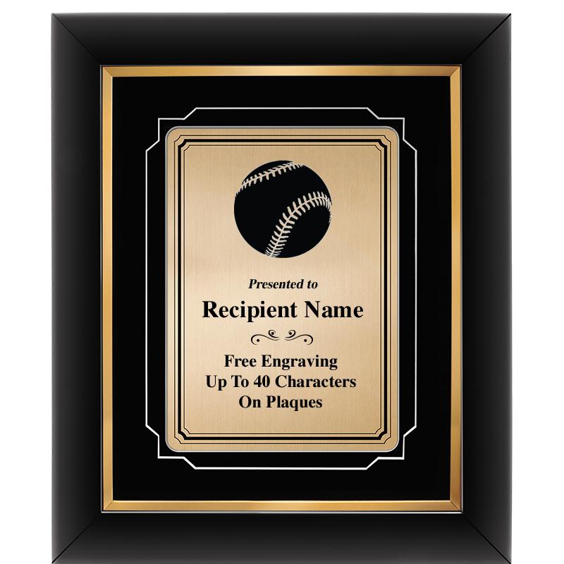 10x12 GOLD METAL PLT DECOR FRM