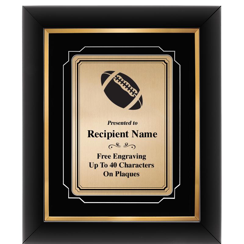 10x12 GOLD METAL PLT DECOR FRM