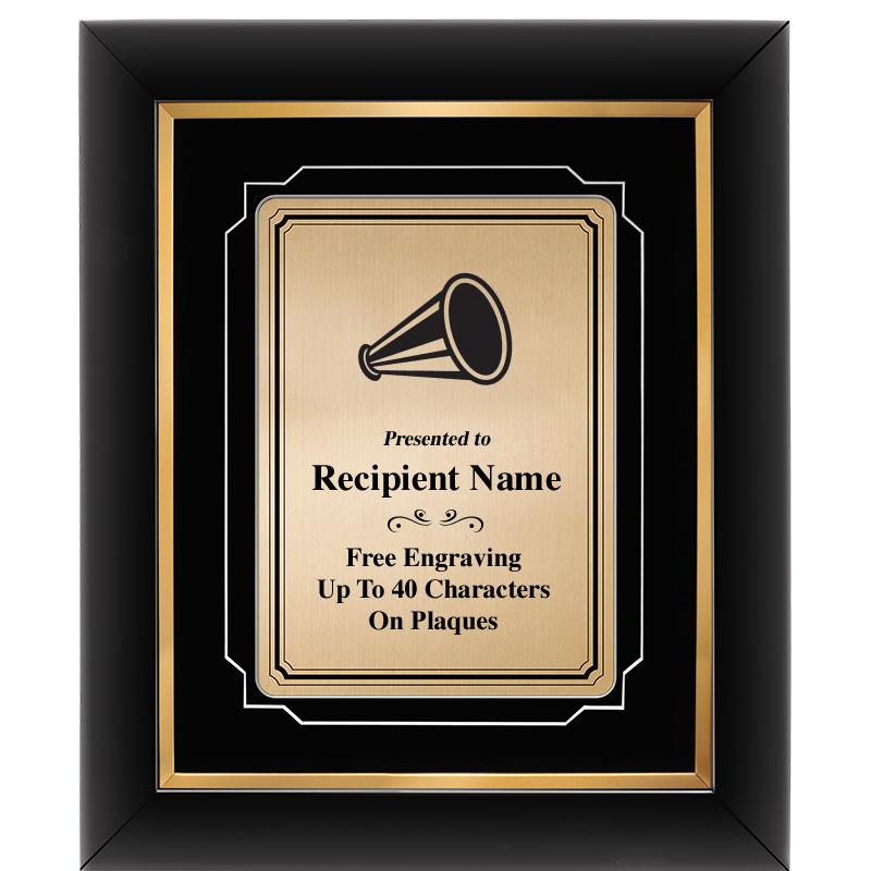 10x12 GOLD METAL PLT DECOR FRM