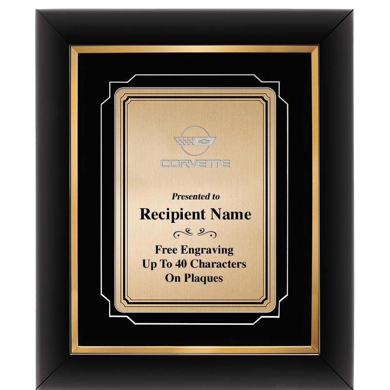 10x12 GOLD METAL PLT DECOR FRM