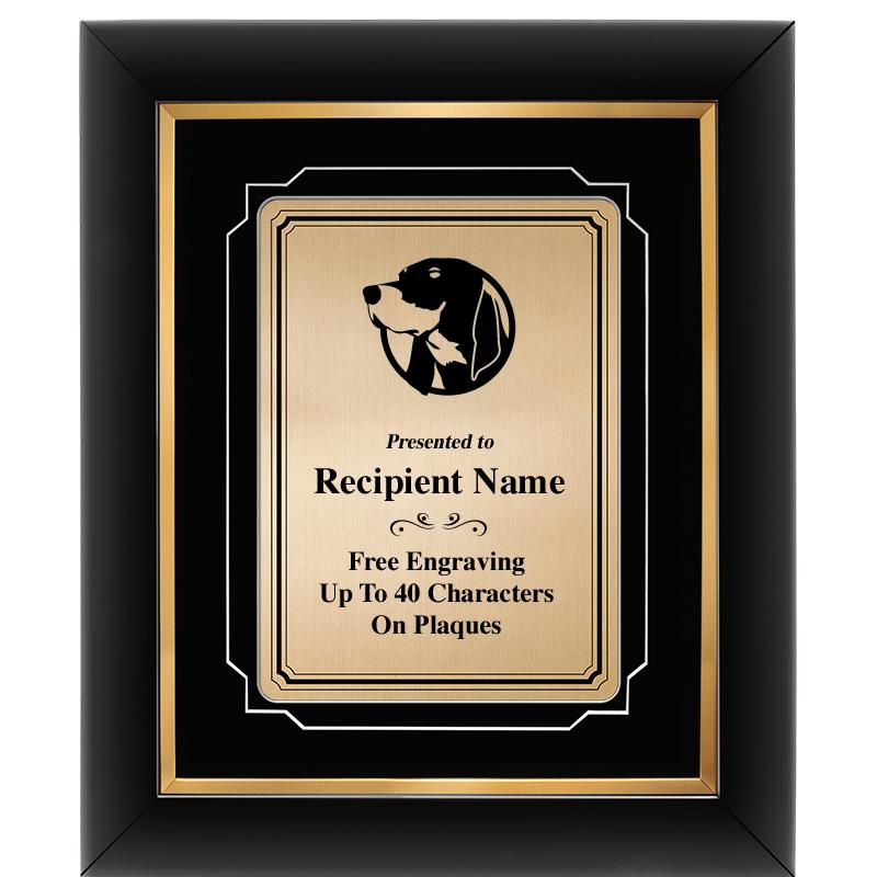 10x12 GOLD METAL PLT DECOR FRM