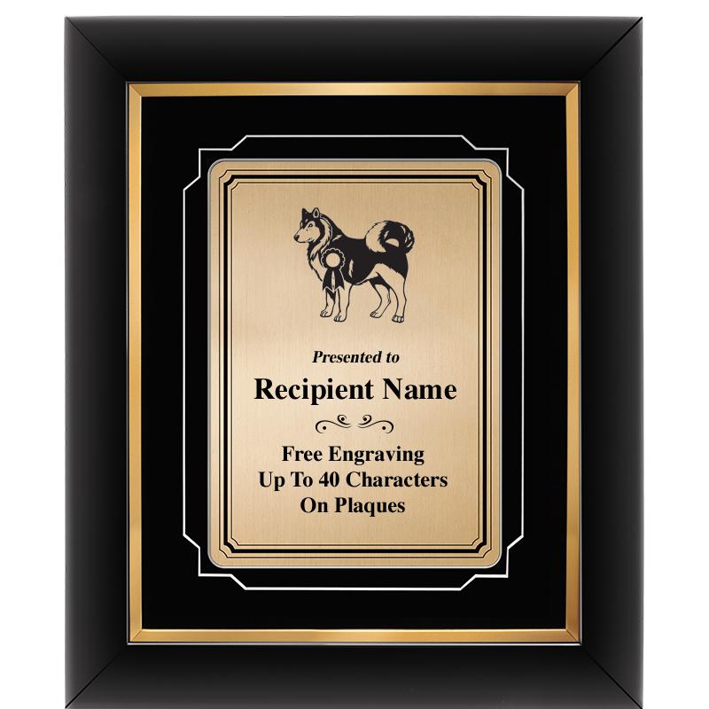 10x12 GOLD METAL PLT DECOR FRM