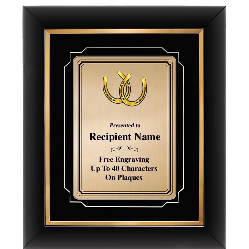 10x12 GOLD METAL PLT DECOR FRM