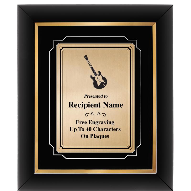 10x12 GOLD METAL PLT DECOR FRM