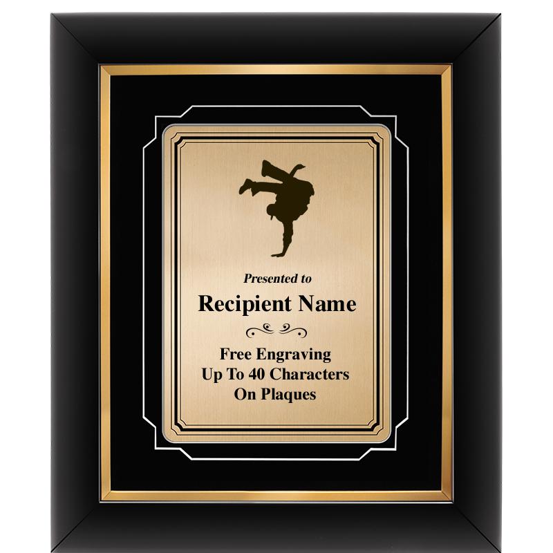 10x12 GOLD METAL PLT DECOR FRM