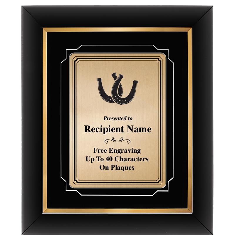 10x12 GOLD METAL PLT DECOR FRM