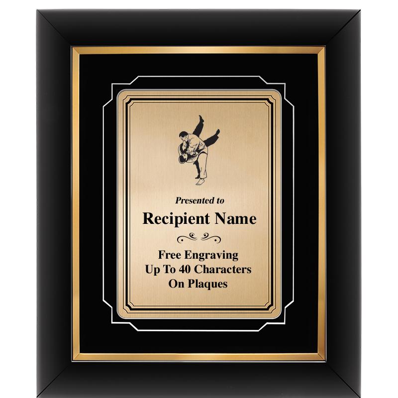 10x12 GOLD METAL PLT DECOR FRM