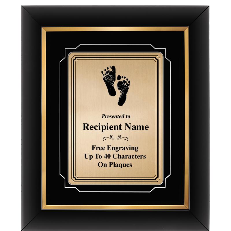 10x12 GOLD METAL PLT DECOR FRM