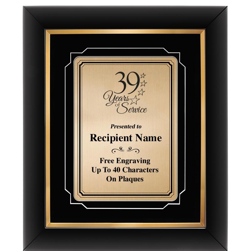 10x12 GOLD METAL PLT DECOR FRM