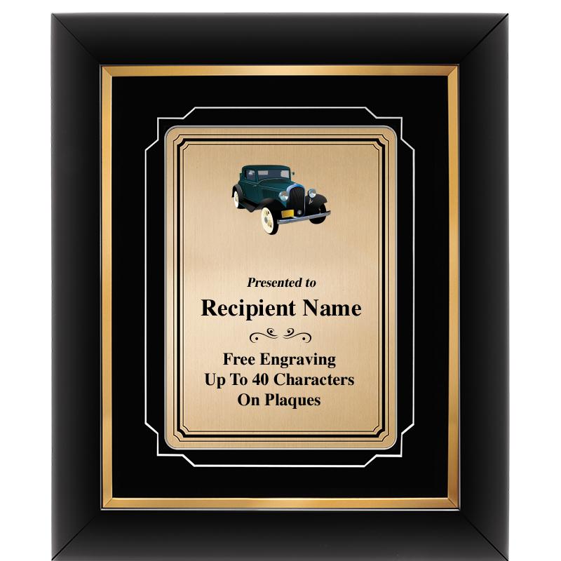 10x12 GOLD METAL PLT DECOR FRM