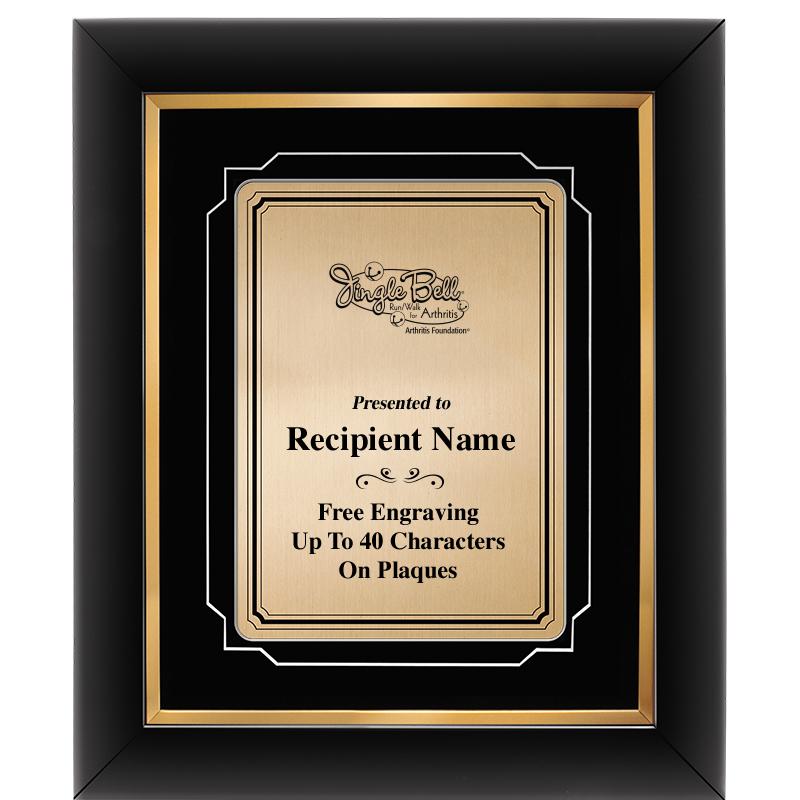 10x12 GOLD METAL PLT DECOR FRM