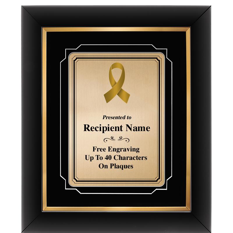 10x12 GOLD METAL PLT DECOR FRM