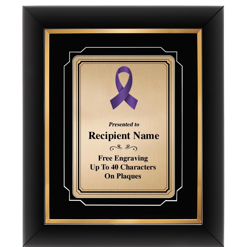 10x12 GOLD METAL PLT DECOR FRM