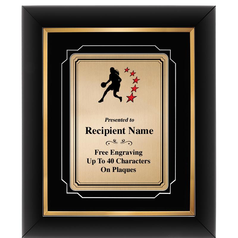 10x12 GOLD METAL PLT DECOR FRM