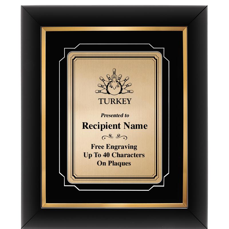 10x12 GOLD METAL PLT DECOR FRM