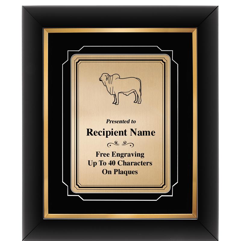 10x12 GOLD METAL PLT DECOR FRM