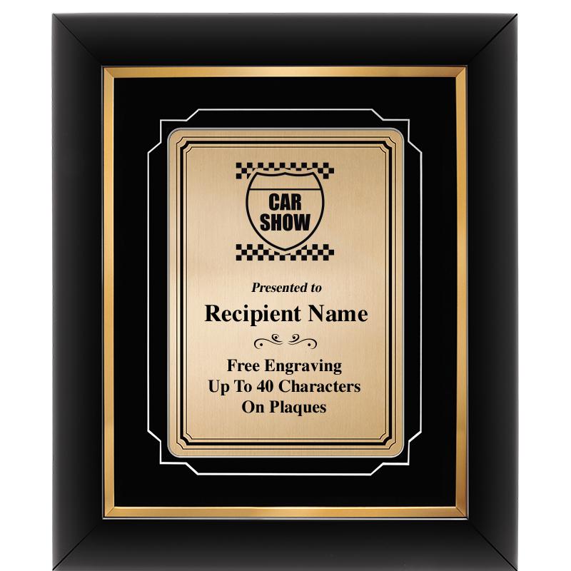 10x12 GOLD METAL PLT DECOR FRM