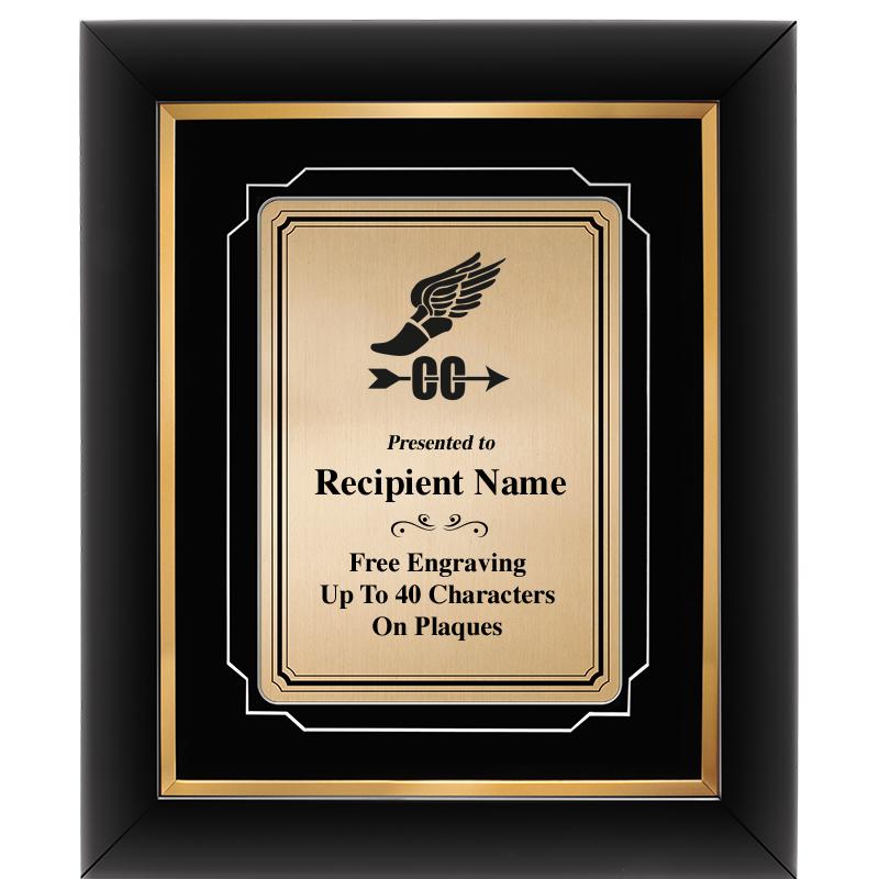 10x12 GOLD METAL PLT DECOR FRM