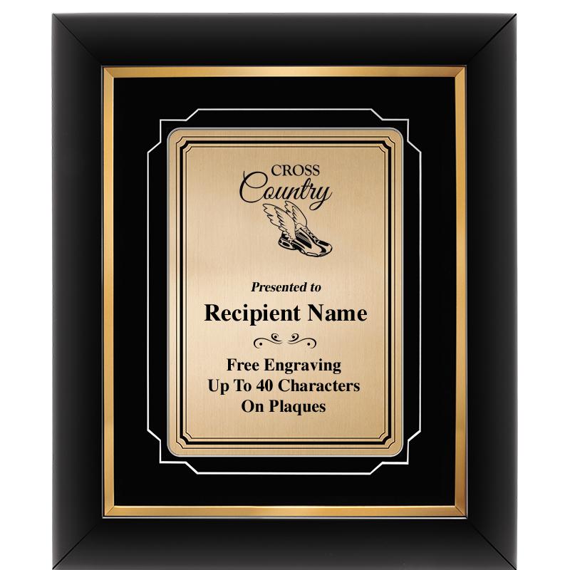 10x12 GOLD METAL PLT DECOR FRM