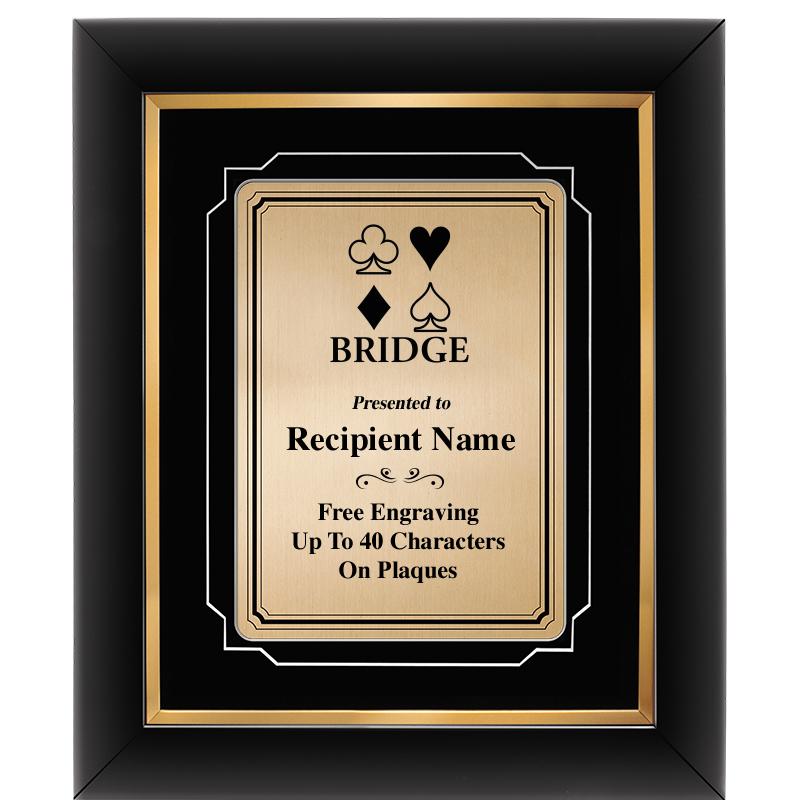 10x12 GOLD METAL PLT DECOR FRM