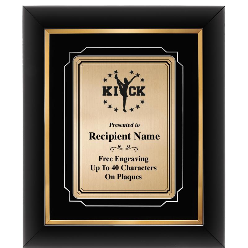 10x12 GOLD METAL PLT DECOR FRM