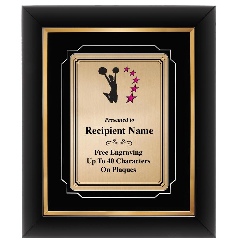 10x12 GOLD METAL PLT DECOR FRM