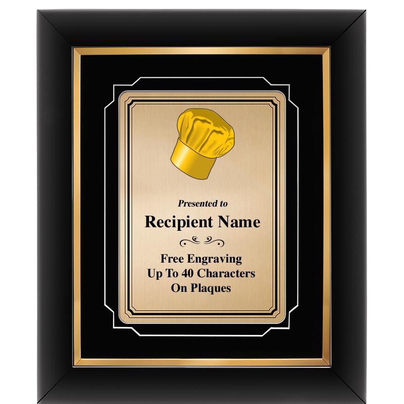 10x12 GOLD METAL PLT DECOR FRM