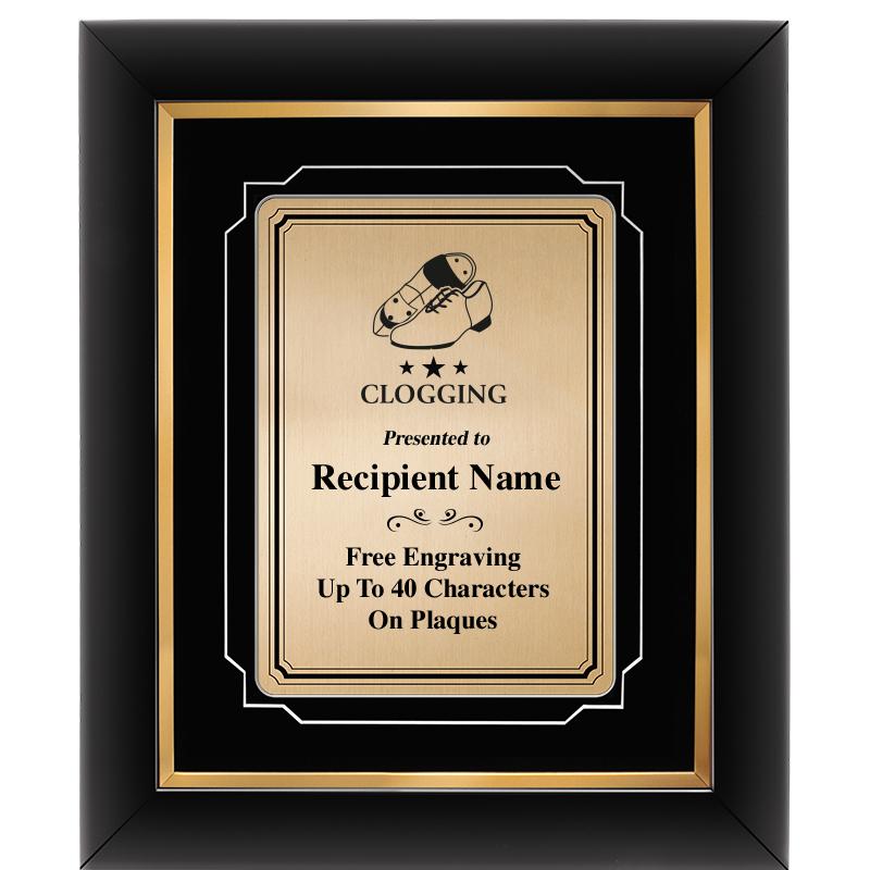 10x12 GOLD METAL PLT DECOR FRM