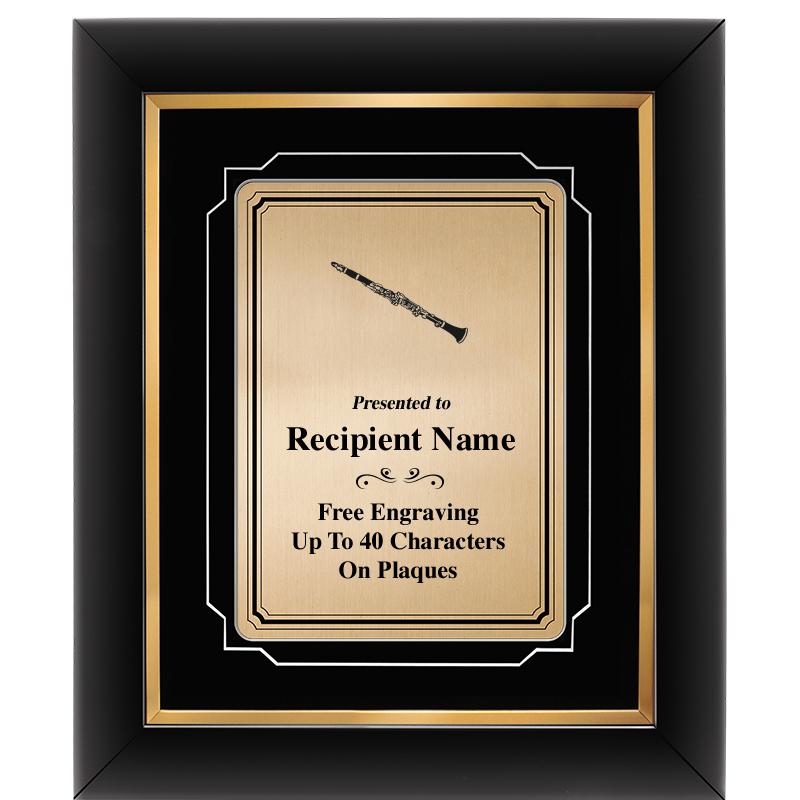 10x12 GOLD METAL PLT DECOR FRM