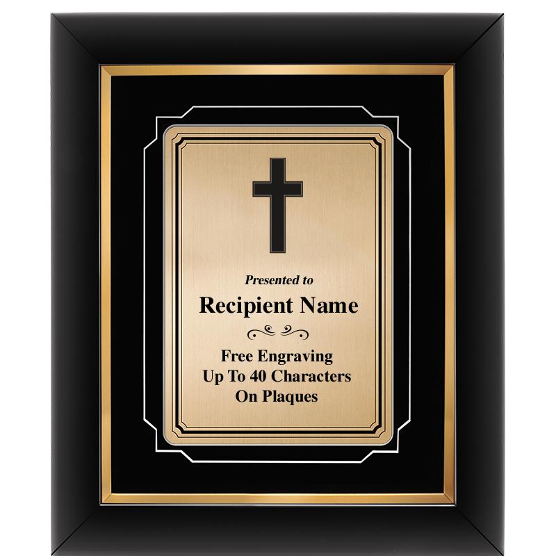 10x12 GOLD METAL PLT DECOR FRM