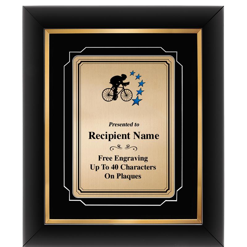 10x12 GOLD METAL PLT DECOR FRM