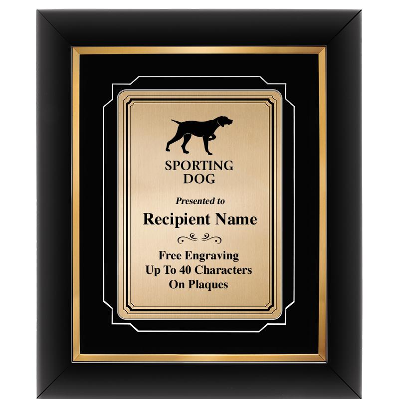 10x12 GOLD METAL PLT DECOR FRM