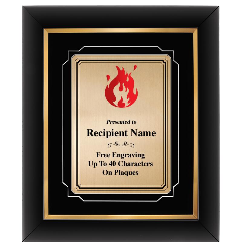 10x12 GOLD METAL PLT DECOR FRM