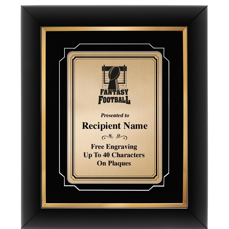 10x12 GOLD METAL PLT DECOR FRM