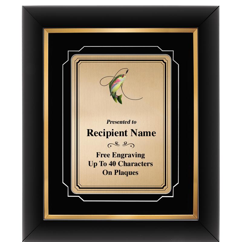 10x12 GOLD METAL PLT DECOR FRM