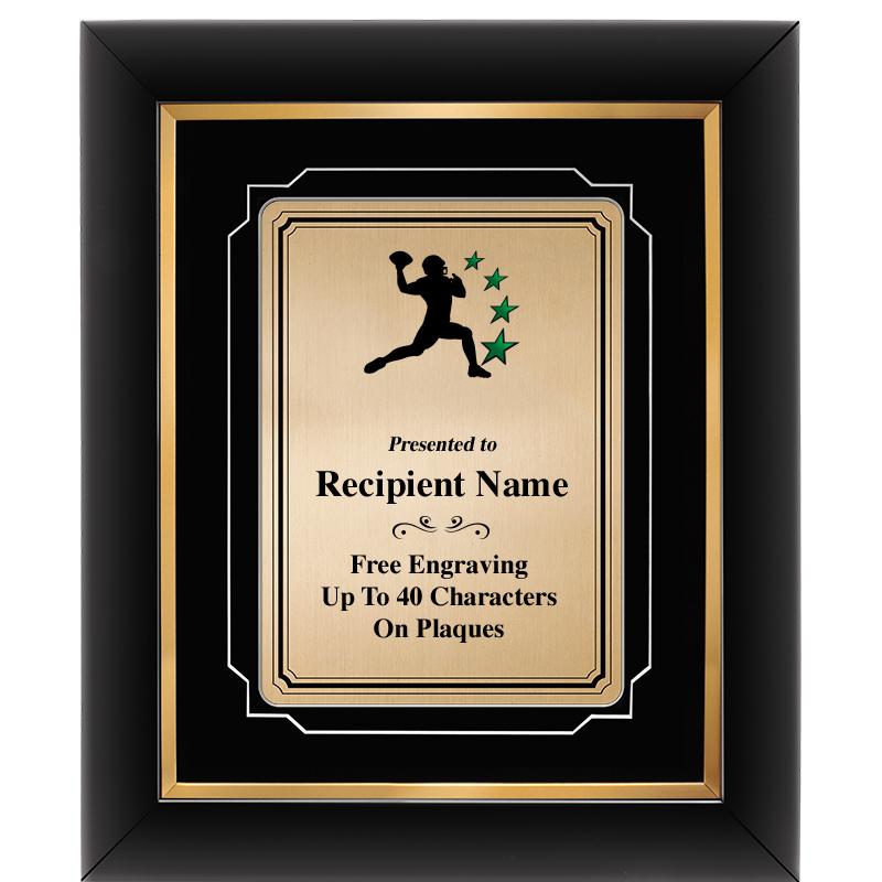 10x12 GOLD METAL PLT DECOR FRM