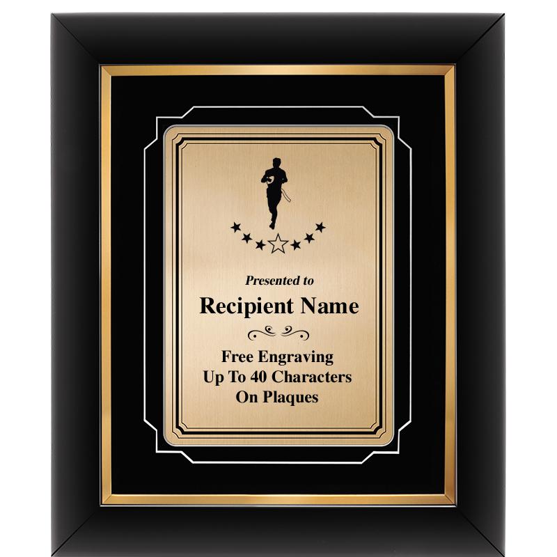 10x12 GOLD METAL PLT DECOR FRM